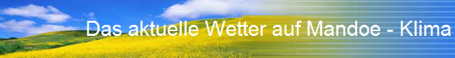 Das aktuelle Wetter auf Mandoe - Klima
